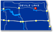 Devils Lake, ND Map